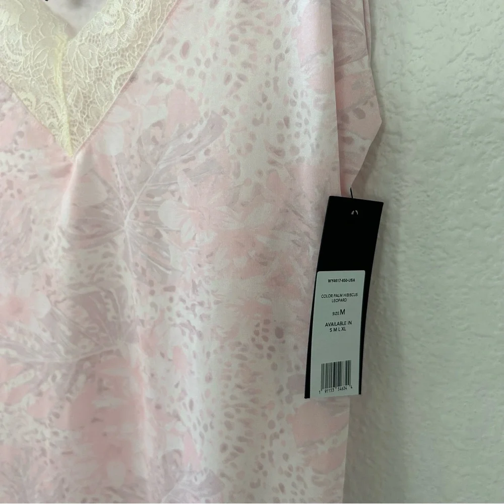 Women's Camisole and Shorts BCBGMaxazria Pink Lace Sleepwear Coquette Sz Med - Picture 4 of 9